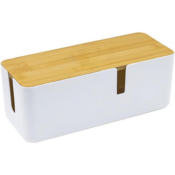 TUWENA Kabelkanal Kabelmanagementbox,Kabelorganizer zum Verstecken von Kabeln&Steckdosen