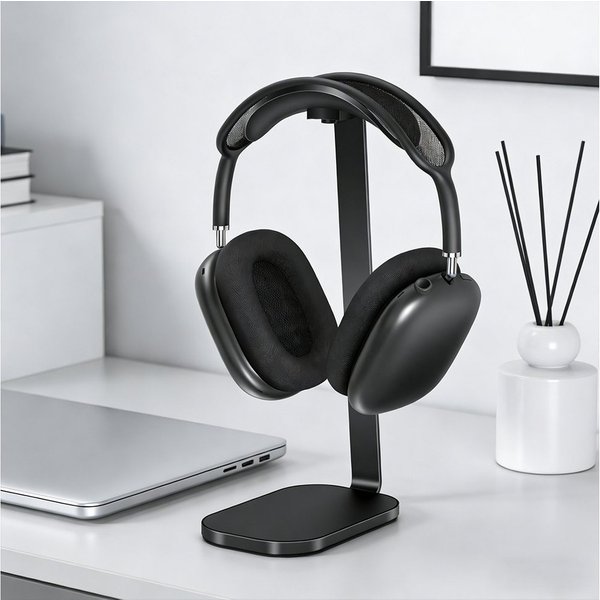 TUWENA Kopfhörerständer Kopfhörer Ständer, Abnehmbare Schwerer Gaming Headset Halterung, (Headset Halterung mit Rutschfestem Silikon, für Alle Kopfhörergrößen)