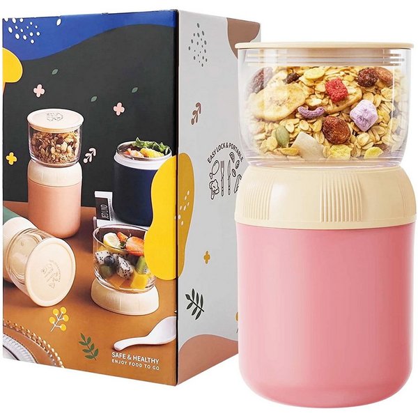 TUWENA Lunchbox Lunchpot Ellipse, Müslibecher, Joghurtbecher, To Go Becher
