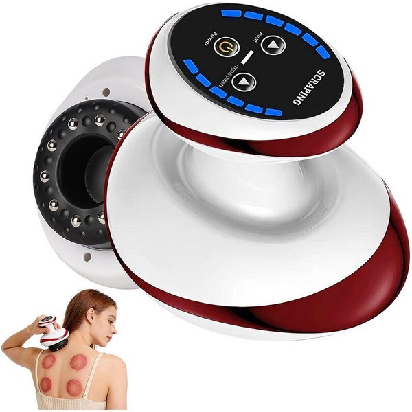 TUWENA Massagegerät Lymphdrainage Gerät Cellulite Massagegerät, 4-in-1Massagegerät, Zur Hautstraffung&Durchblutung,Anti-Cellulite Massage für den Körper