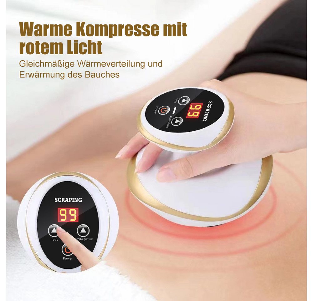 TUWENA Massagegerät Lymphdrainage Gerät Cellulite Massagegerät, 4-in-1Massagegerät, Zur Hautstraffung&Durchblutung,Anti-Cellulite Massage für den Körper – Bild 5 von 5