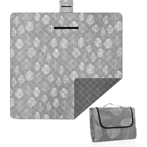 Picknickdecke Picknickdecke, Faltbare Stranddecke Campingdecke, 200 x 200 cm, TUWENA, Wasserdichte Stranddecke, Waschbar Picknick Decke für 4-6 Personen