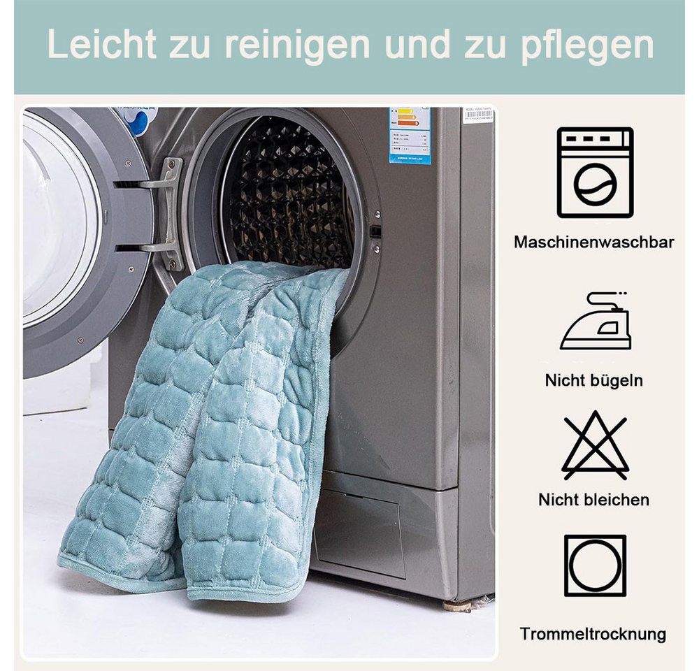 TUWENA Sofabezug Plüsch-Sofabezüge, waschbare rutschfeste Sofabezüge – Bild 5 von 5