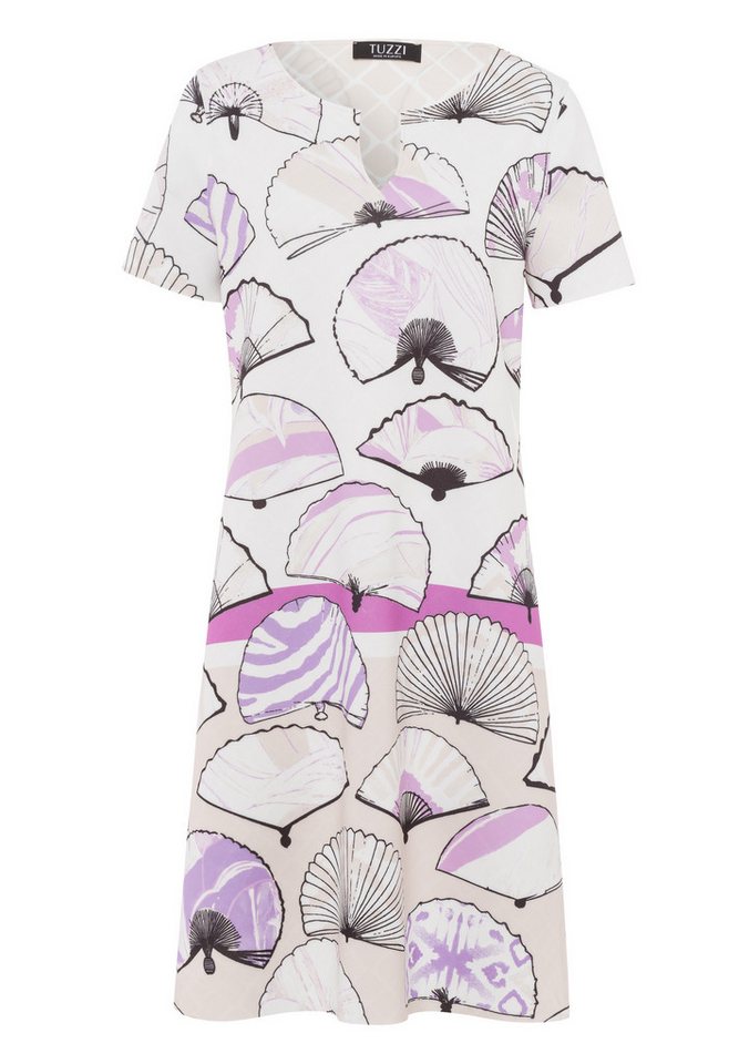 TUZZI Jerseykleid mit asiatischem Fächerprint – Bild 2 von 5