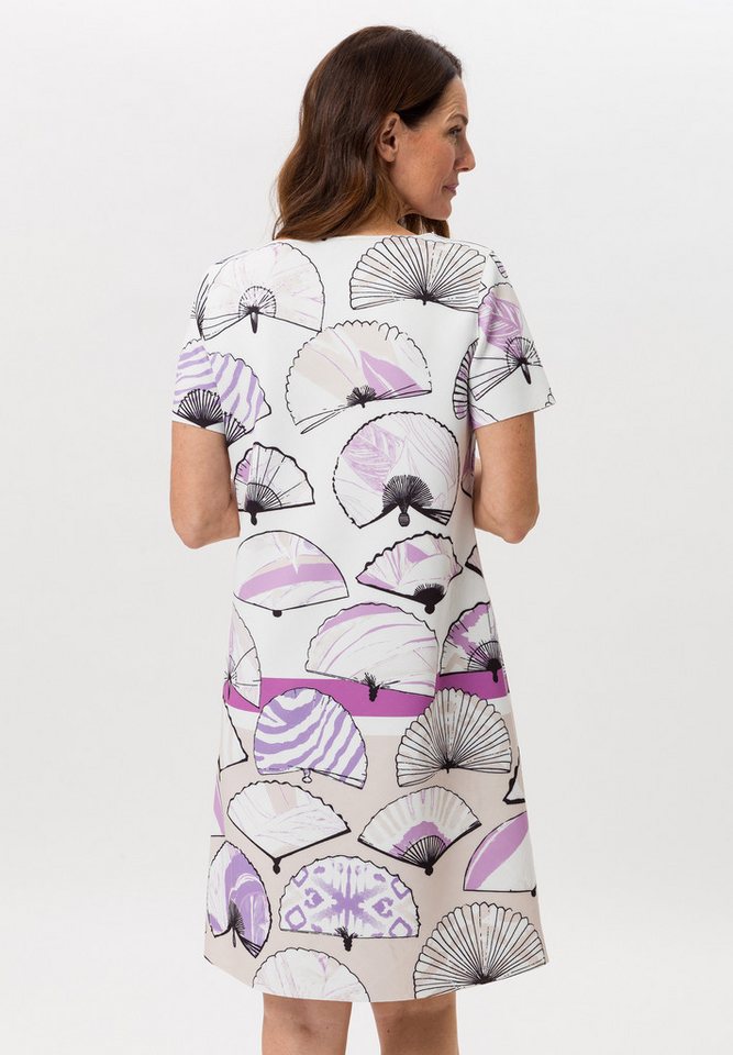 TUZZI Jerseykleid mit asiatischem Fächerprint – Bild 4 von 5