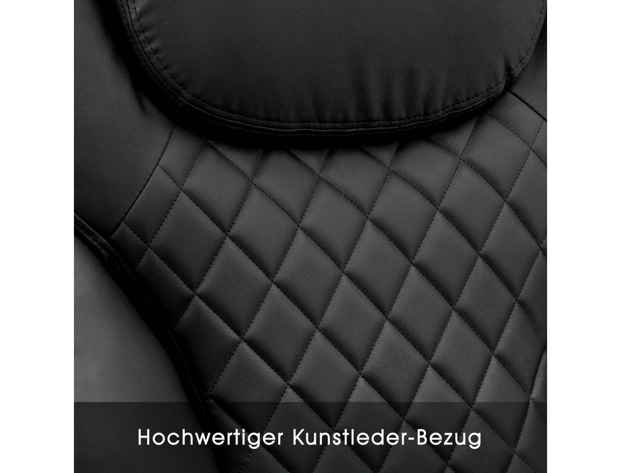 MCombo TV-Sessel Mcombo Relaxsessel mit Hocker 9022, 360°drehbarer mit Liegefunktion – Bild 5 von 5