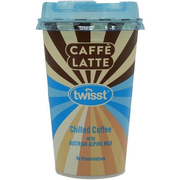 twisst Kaffee, Twisst Caffee Latte Cup mit cremiger australischer Alpenmilch 230ml