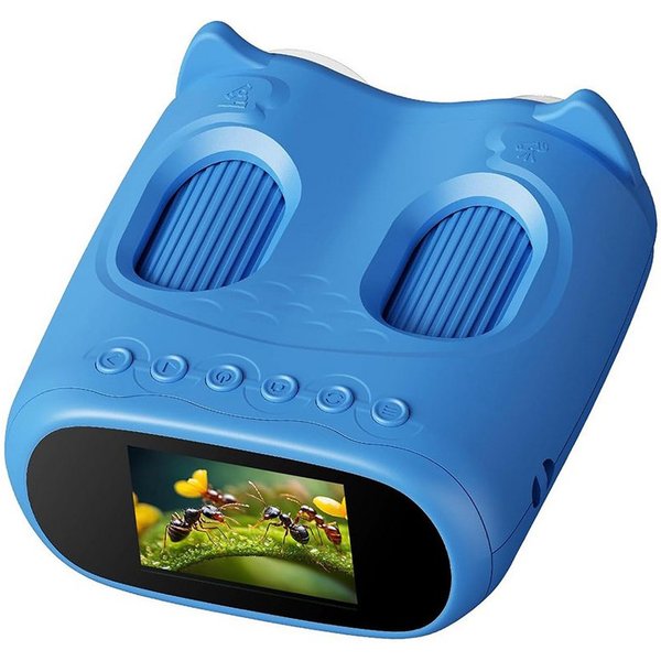 TWUFY Mikroskop für Kinder, Handmikroskop, 1000-fach Zoom Kindermikroskop Digitalmikroskop (2,0 Zoll IPS-Display, Kindergeschenk, 2-in-1-Mikroskop und Teleskop)