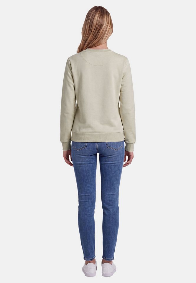 U.S. Polo Assn. Rundhalspullover USZoee – Damen Sweatshirt mit Rundhalsausschnitt Weiche Baumwollmischung, femininer Schnitt und Logo-Stickerei – Bild 4 von 5
