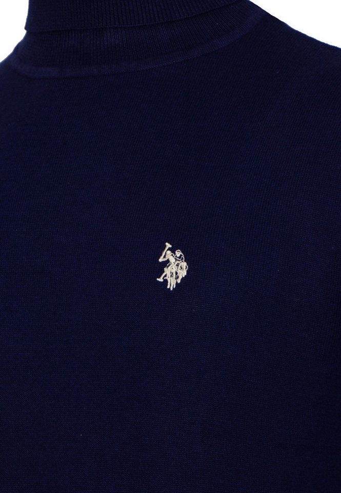 U.S. Polo Assn. Strickpullover Pullover Rollkragen Feinstrick (1-tlg) – Bild 4 von 5