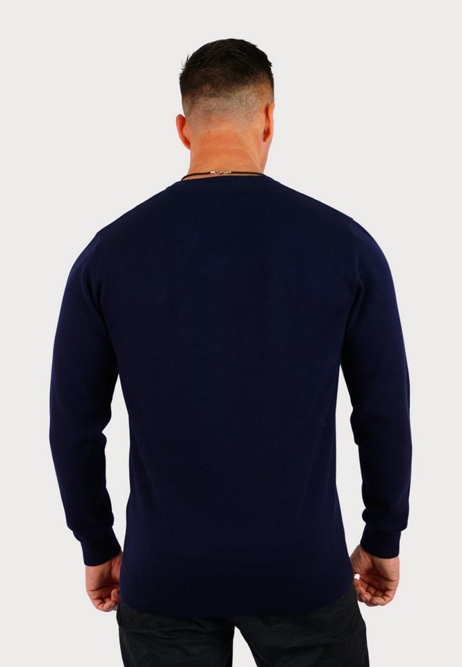 U.S. Polo Assn. Strickpullover Strickpullover Pullover V-Neck (1-tlg) – Bild 5 von 5