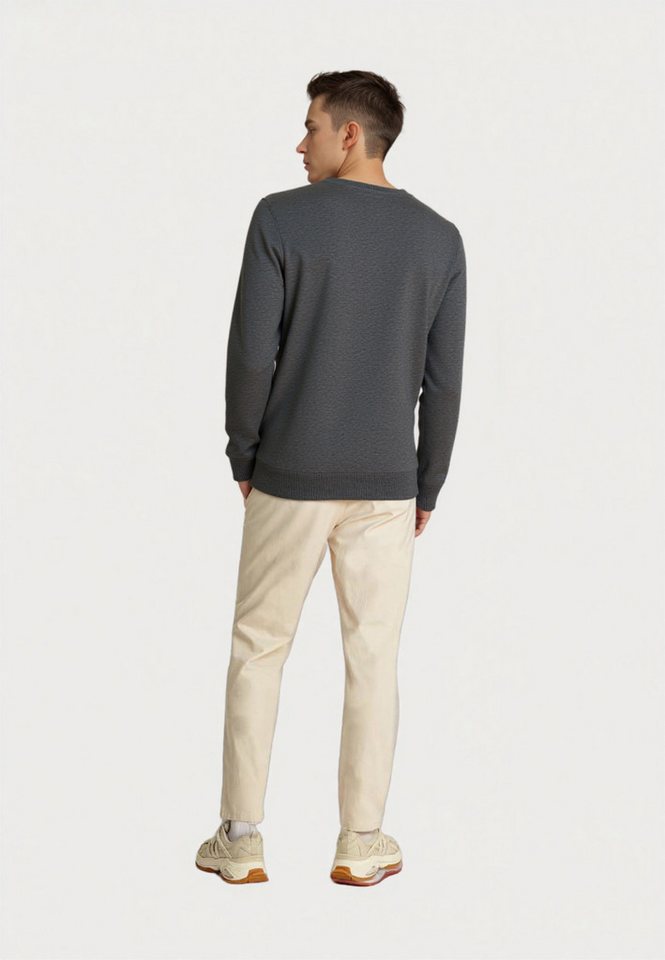 U.S. Polo Assn. Strickpullover Pullover V-Neck Feinstrick (1-tlg) – Bild 3 von 5