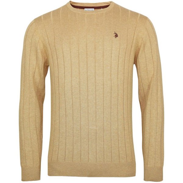 U.S. Polo Assn. Strickpullover Strickpullover R-Neck Pullover (1-tlg)