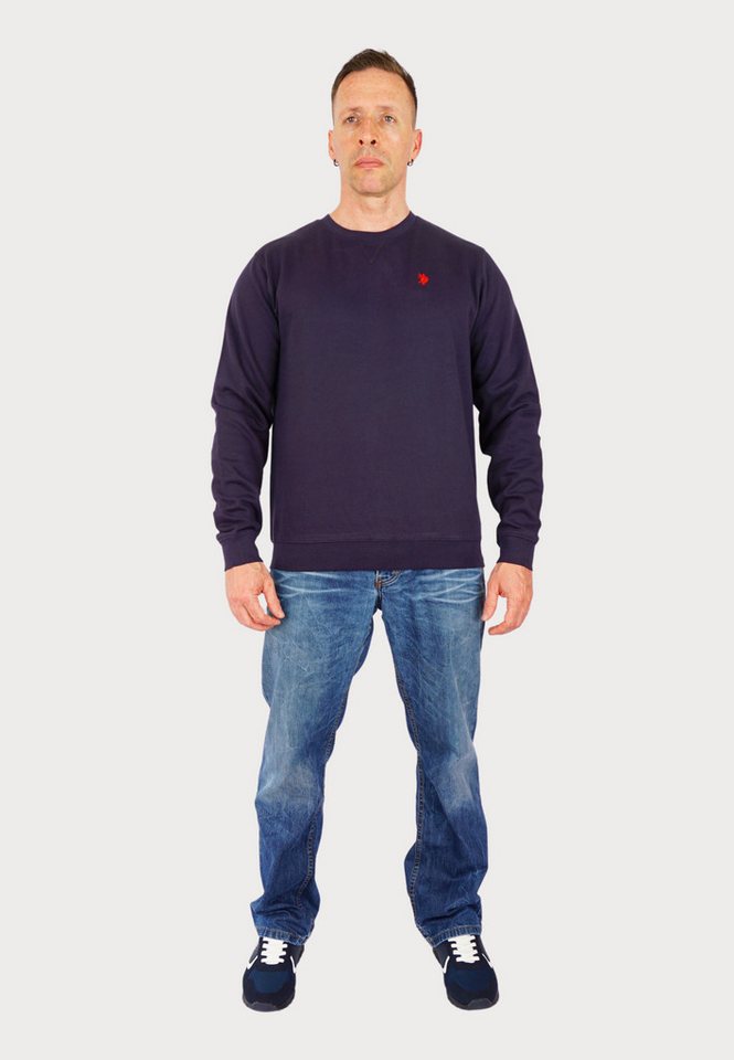 U.S. Polo Assn. Strickpullover Sweatshirt R-Neck Pullover (1-tlg) – Bild 5 von 5