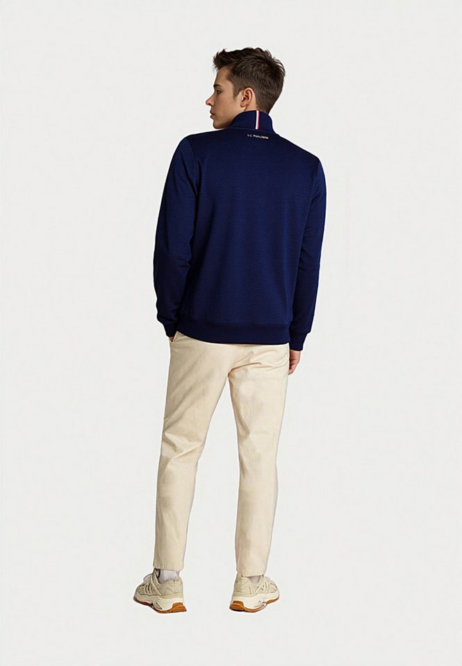 U.S. Polo Assn. Sweatjacke Jacke Basic Sweatjacke mit Stickerei (1-tlg) – Bild 3 von 5