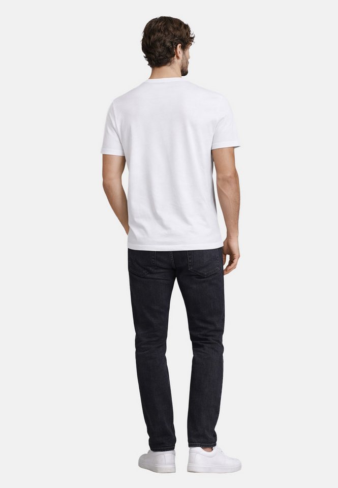 U.S. Polo Assn. T-Shirt USCaaleb – Herren Basic mit Rundhalsausschnitt 100 % Baumwolle mit weicher Haptik und leichtem Tragegefühl – Bild 4 von 5