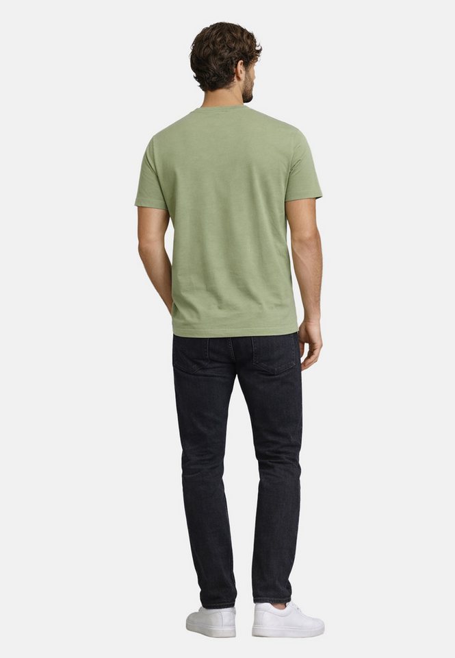U.S. Polo Assn. T-Shirt USCaaleb – Herren Basic mit Rundhalsausschnitt 100 % Baumwolle mit weicher Haptik und leichtem Tragegefühl – Bild 4 von 5