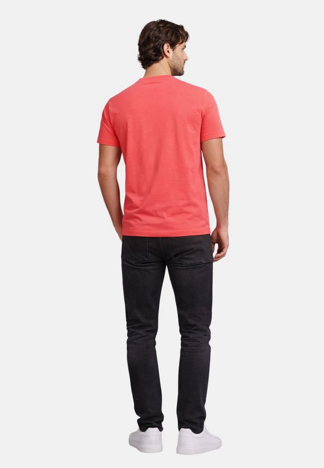 U.S. Polo Assn. T-Shirt USCaaleb – Herren Basic mit Rundhalsausschnitt 100 % Baumwolle mit weicher Haptik und leichtem Tragegefühl – Bild 4 von 5