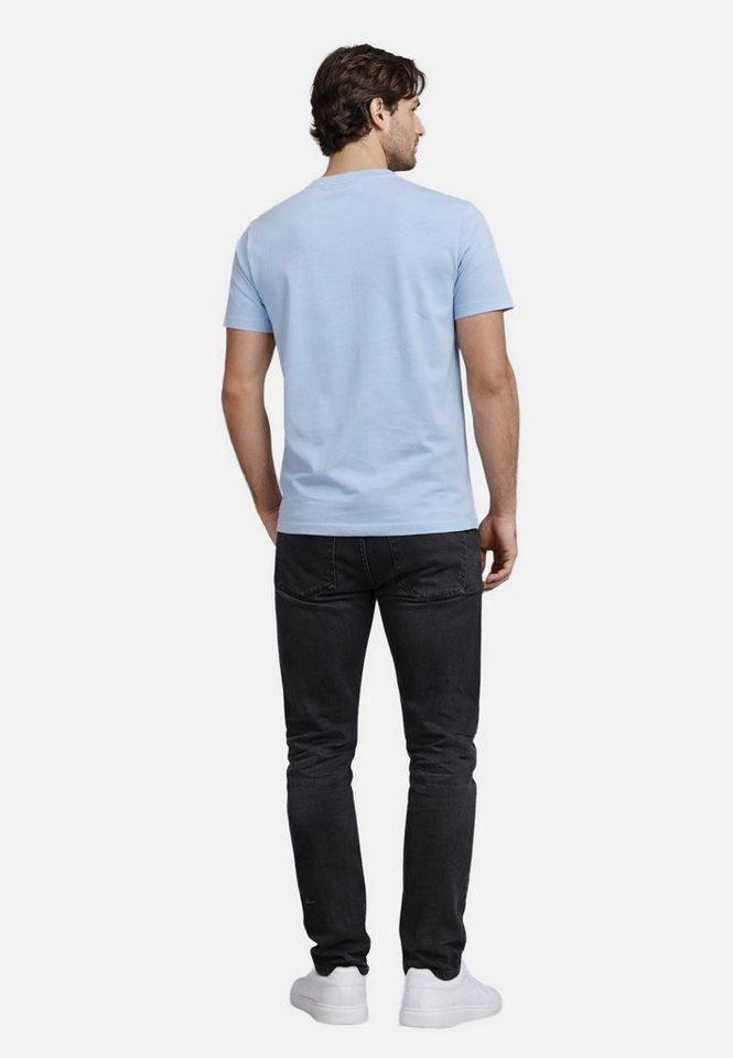 U.S. Polo Assn. T-Shirt USCaaleb – Herren Basic mit Rundhalsausschnitt 100 % Baumwolle mit weicher Haptik und leichtem Tragegefühl – Bild 3 von 5