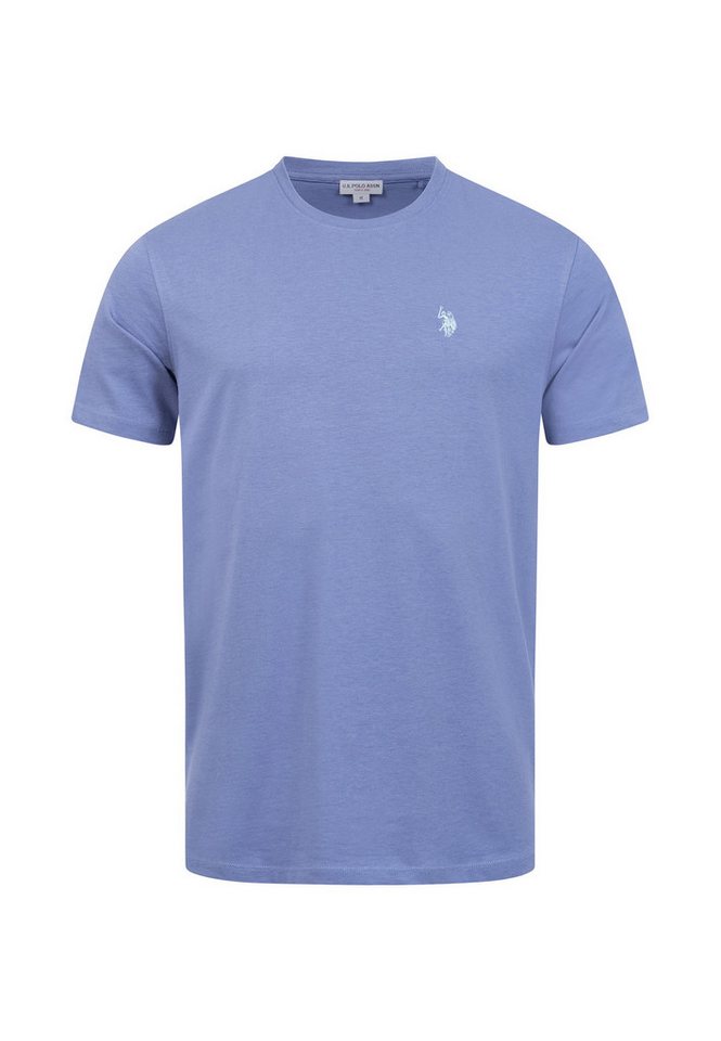 U.S. Polo Assn. T-Shirt USCaaleb – Herren Basic mit Rundhalsausschnitt 100 % Baumwolle mit weicher Haptik und leichtem Tragegefühl – Bild 5 von 5