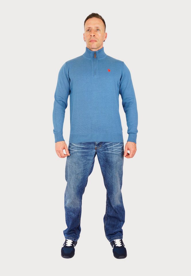 U.S. Polo Assn. Troyer Strickpullover Pullover Troyer (1-tlg) – Bild 5 von 5