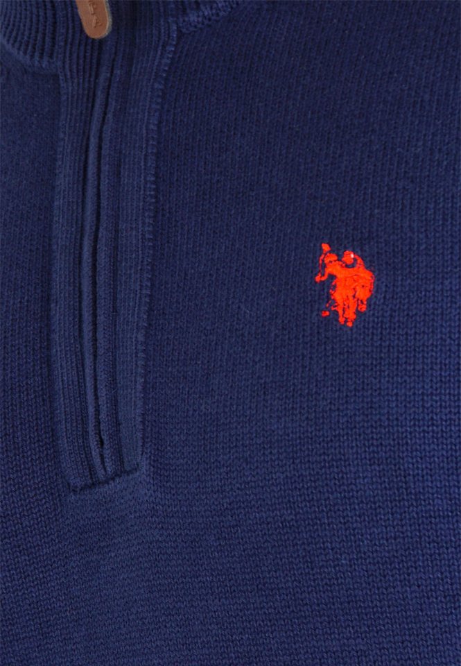 U.S. Polo Assn. Troyer Strickpullover Pullover Troyer (1-tlg) – Bild 4 von 5