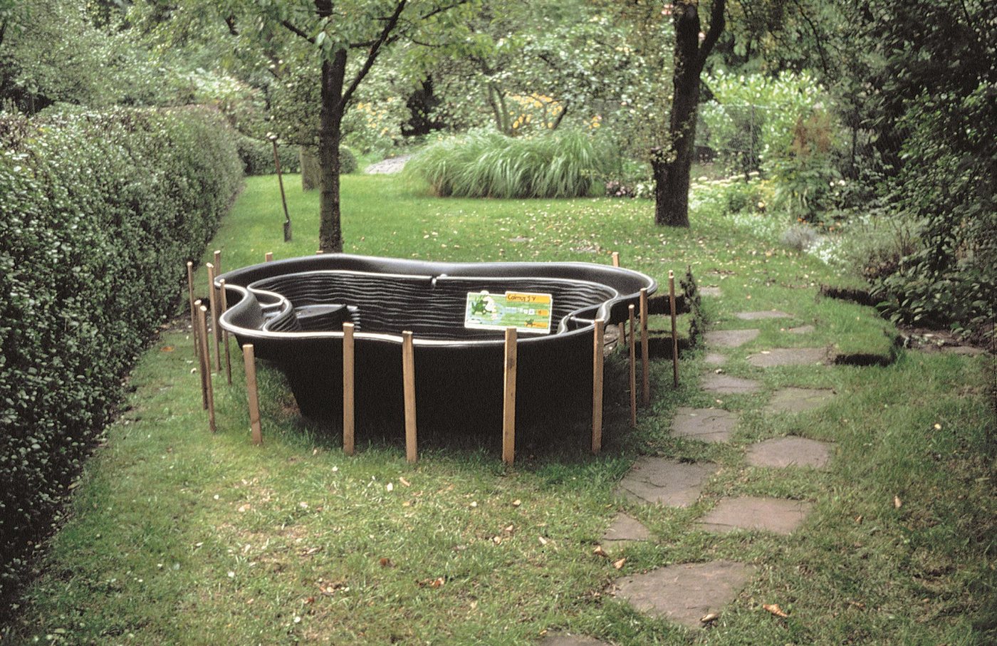 Ubbink Fertigteich START 150, BxLxH: 79x119x42 cm, 150 l, mit Biotoprand – Bild 3 von 5