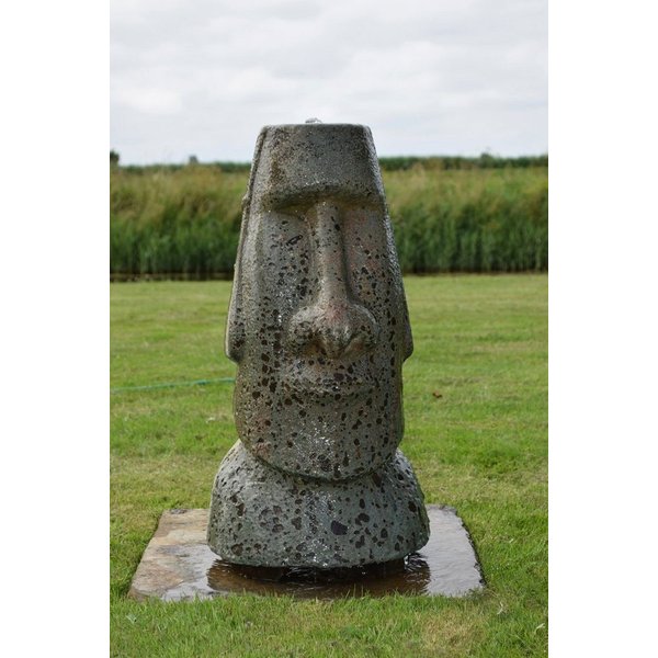 Ubbink Gartenbrunnen Orito mit LED-Beleuchtung, 36 cm Breite