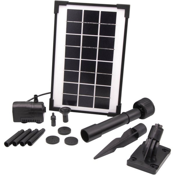Ubbink Springbrunnenpumpe SolarMax 250 (13-tlg), Solar-Energie Direktbetrieb