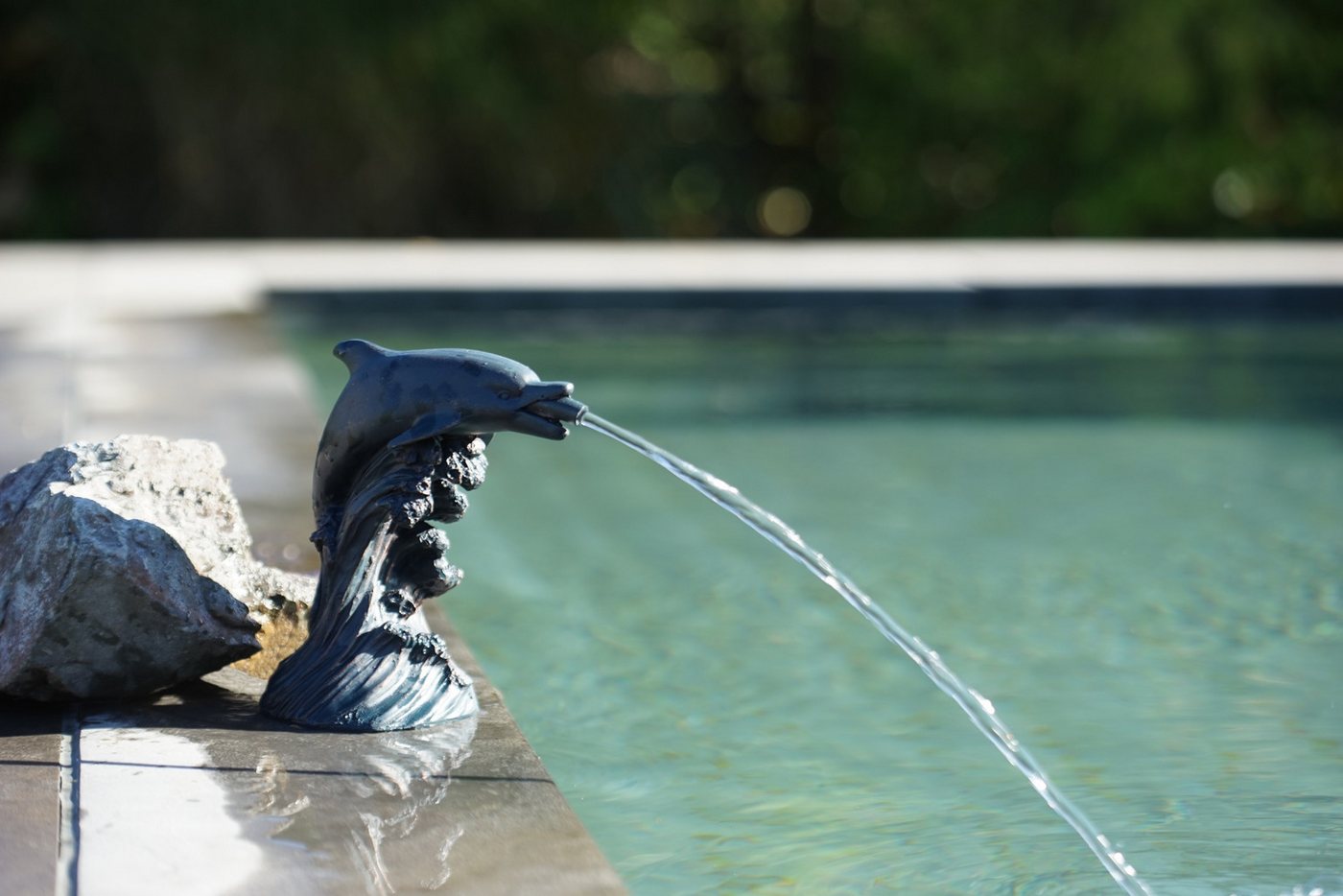 Ubbink Wasserspiel Delfin I, 10 cm Breite, (1 tlg) – Bild 3 von 3