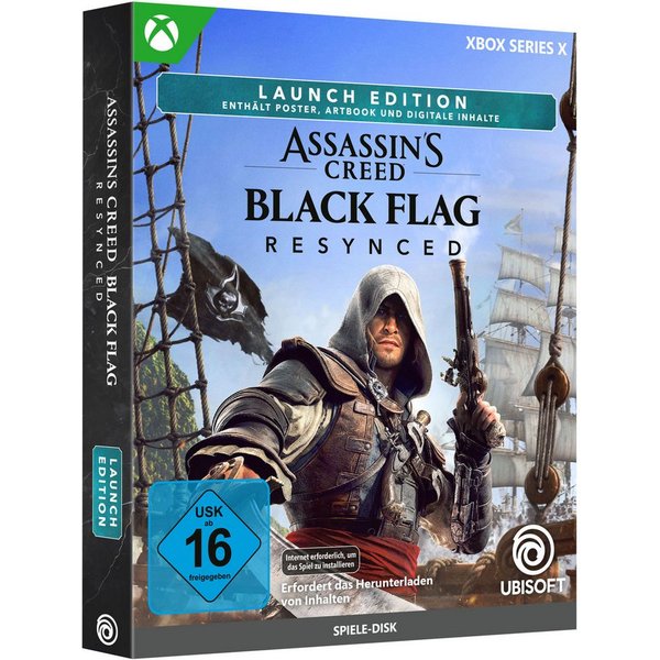 Assassin’s Creed Black Flag Resynced - Launch Edition (Blu-ray Disc), Xbox Series X