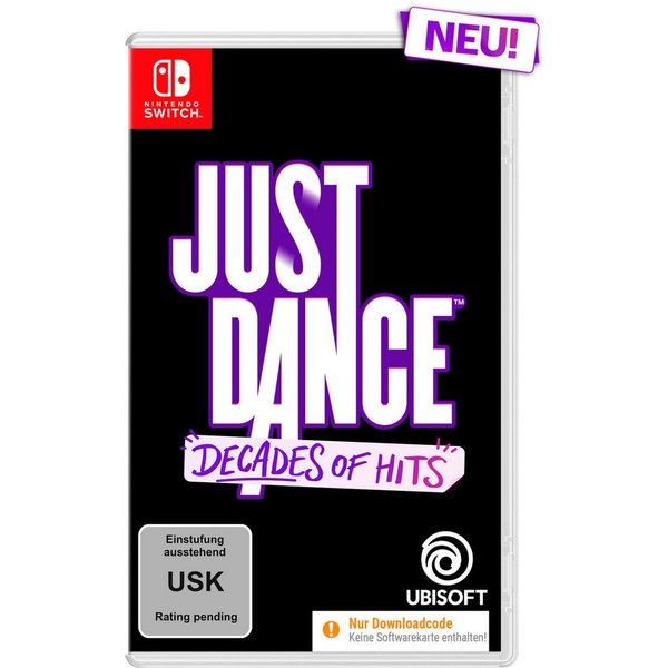 JUST DANCE®: DECADES OF HITS (Code in a Box), Nintendo Switch