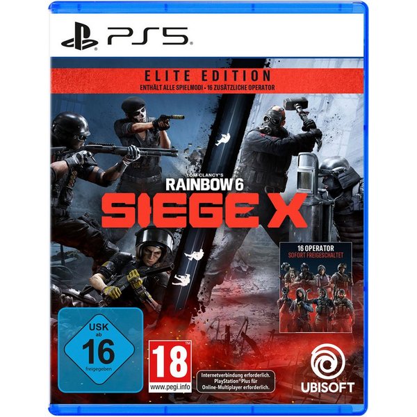 Rainbow Six Siege X Elite Edition (Blu-ray Disc), PlayStation 5