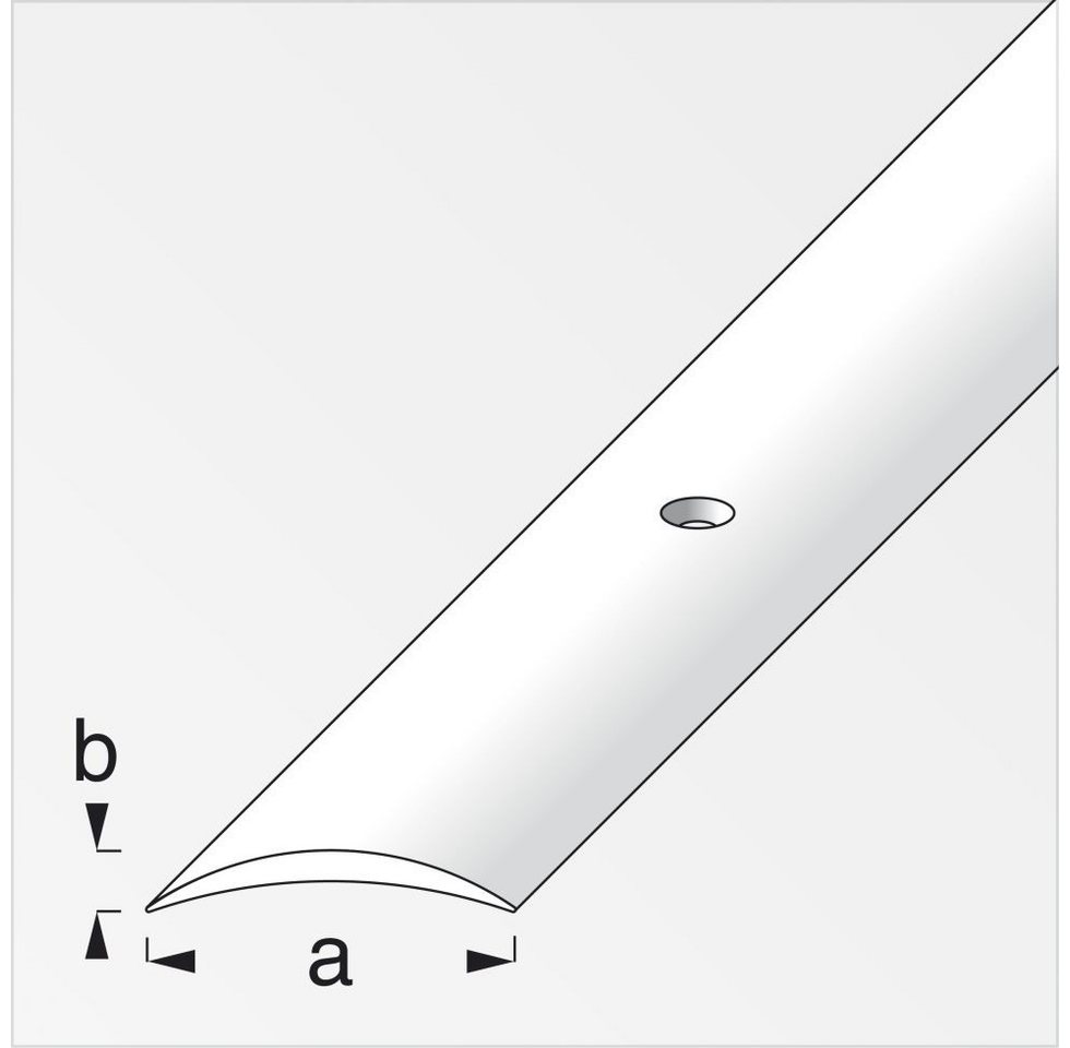 alfer Übergangsprofil alfer Übergangsprofil 1 m, 50 x 5 mm Aluminium – Bild 2 von 2
