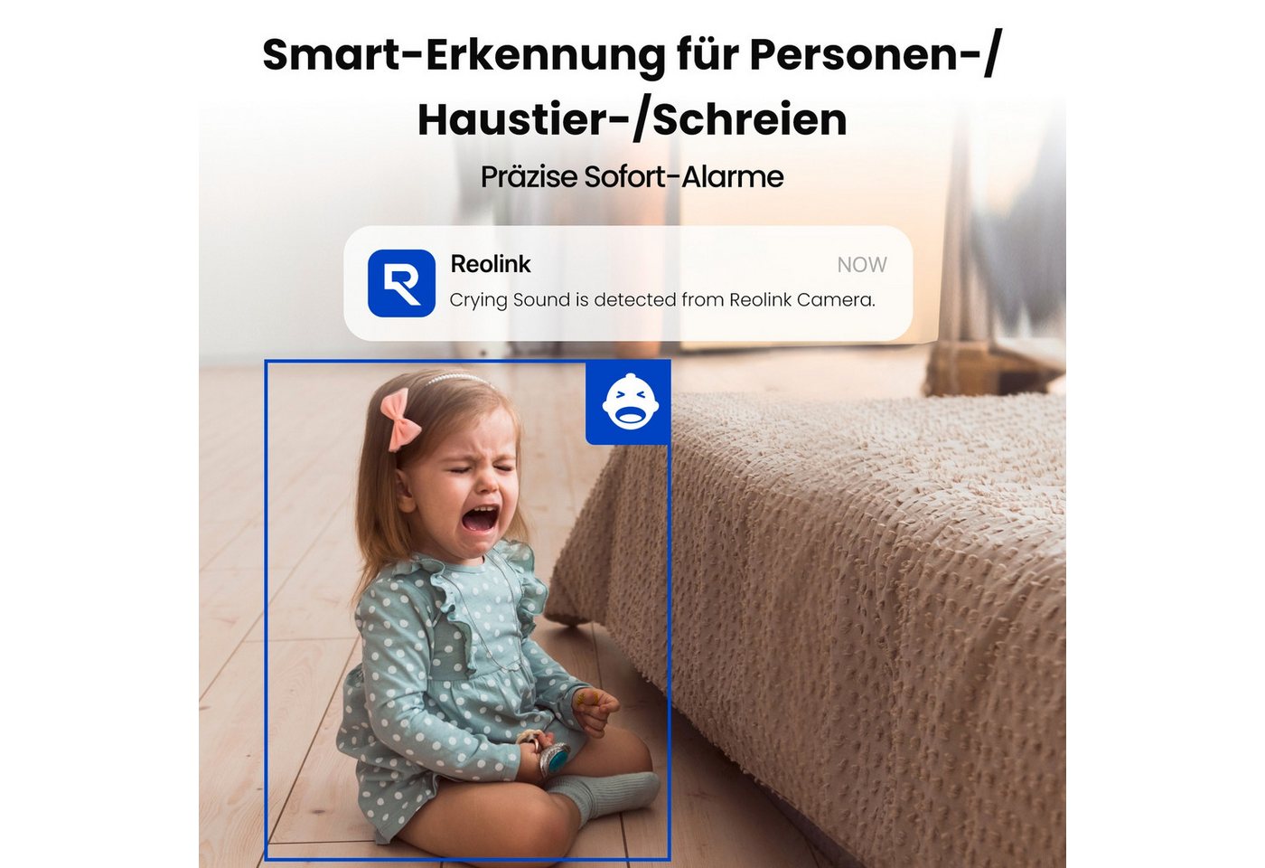 Reolink Überwachungskamera Reolink E Series E331 (Innenbereich, Geräuscherkennung) – Bild 2 von 5