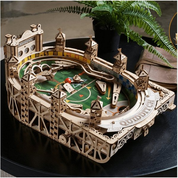 UGEARS Modellbausatz Quidditch Pinball Harry Potter Flipper aus Holz, (402-tlg)
