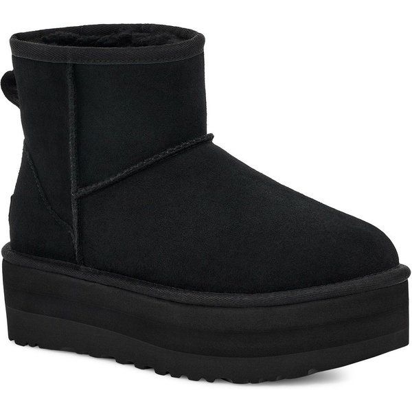 UGG Classic Mini Platform Plateaustiefelette, Winterboots, Plateau Stiefel, Schlupfstiefel zum Schlupfen