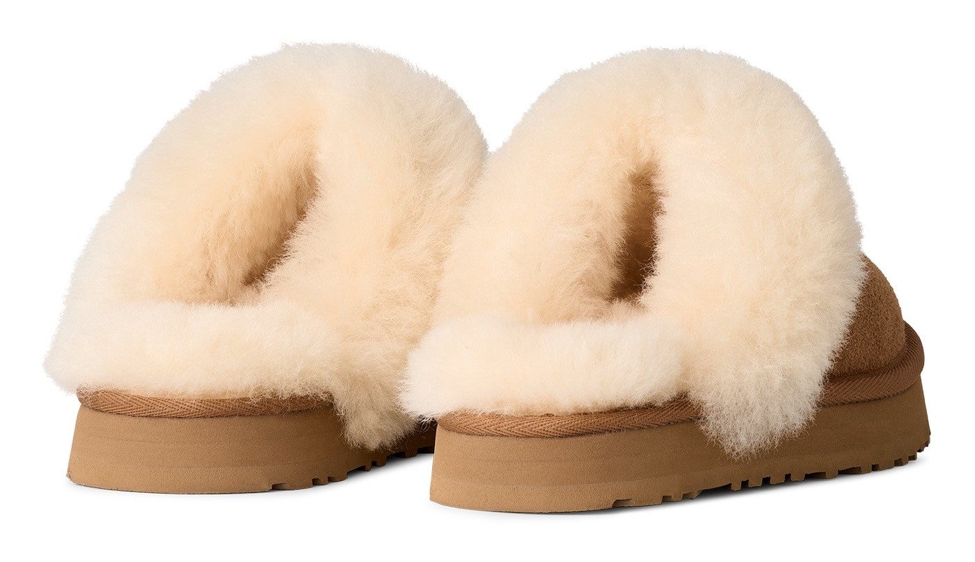 UGG DISQUETTE Clog Pantoffel, Homeslipper mit weichem Fußbett – Bild 3 von 5