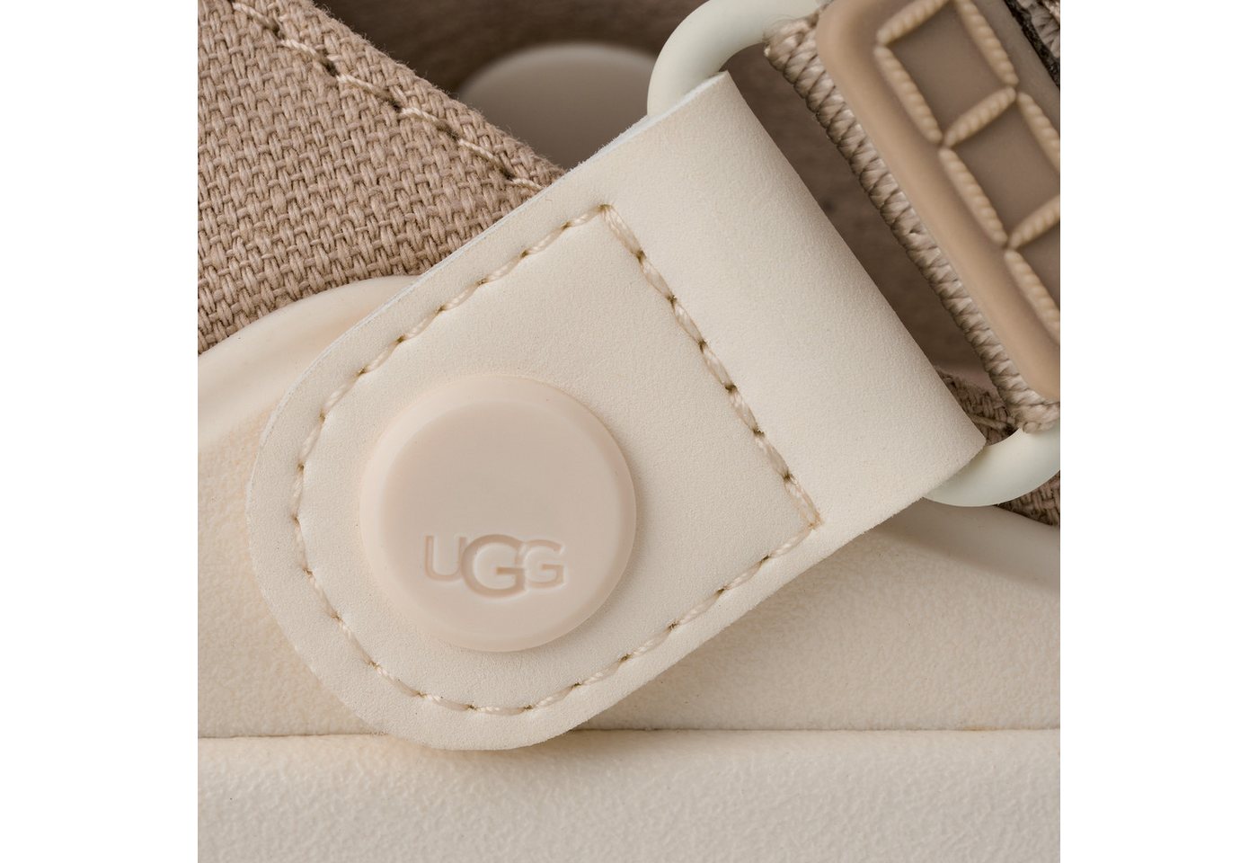 UGG GOLDENGLOW CANVAS CLOG Clog Mule, Sabot mit Klettverschluss – Bild 2 von 5