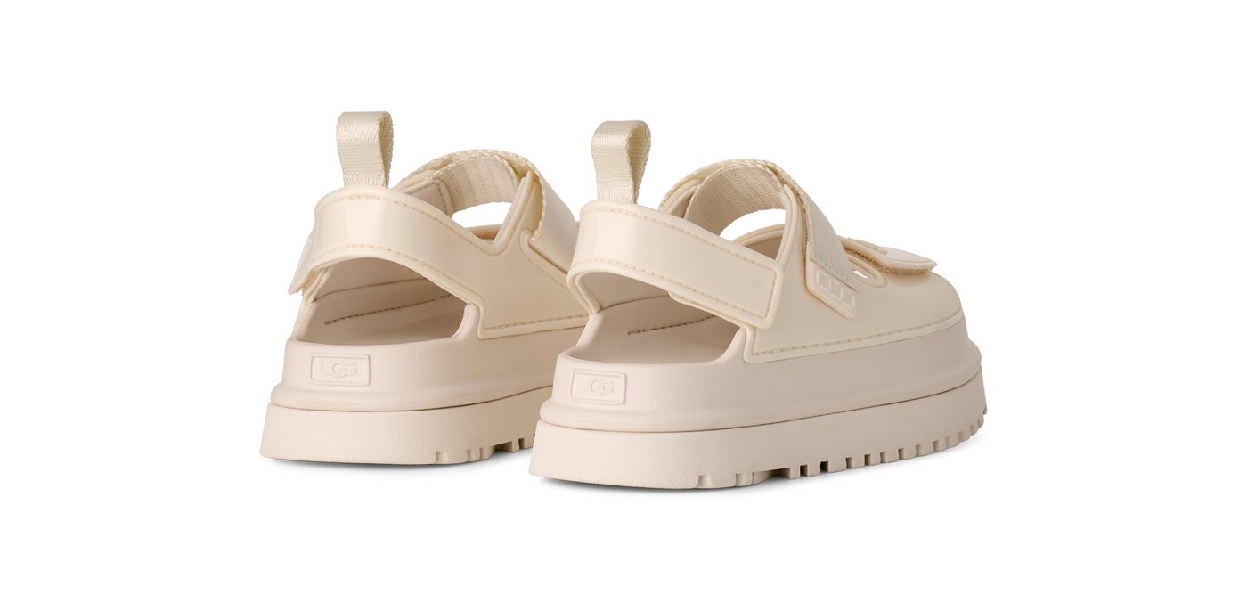UGG GOLDENGLOW GLOSSY SPARKLES Sandale Klettschuh, Sommerschuh mit trendy Plateausohle – Bild 3 von 5