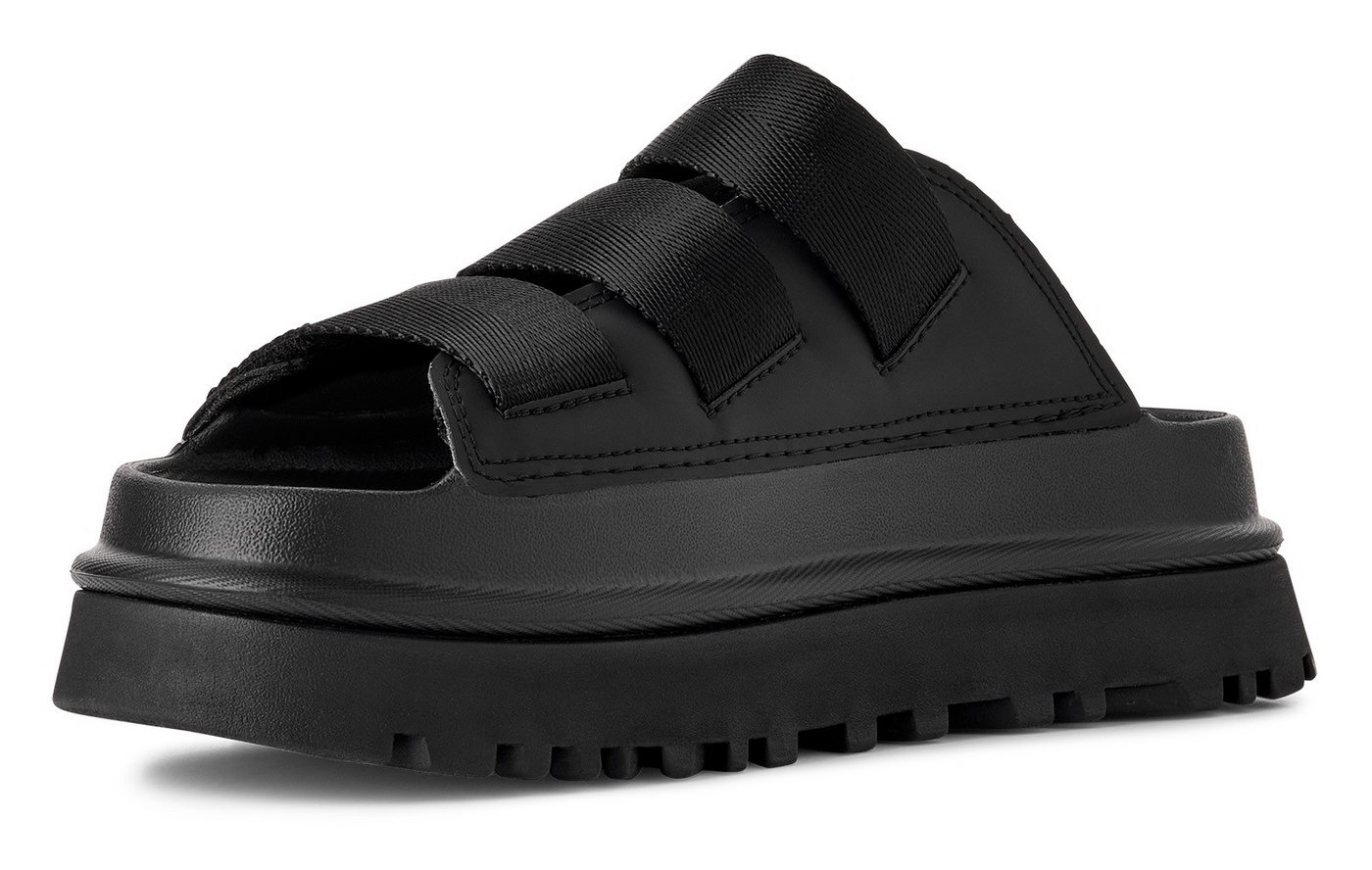 UGG GOLDENGLOW SLIDE Pantolette, Plateauschuh, Sandale, Flats mit Fußbett – Bild 5 von 5
