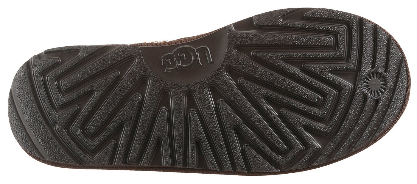 UGG K TASMAN II Hausschuh, Plateau Clog, Mule, Pantoffel mit Lammwolle – Bild 3 von 5