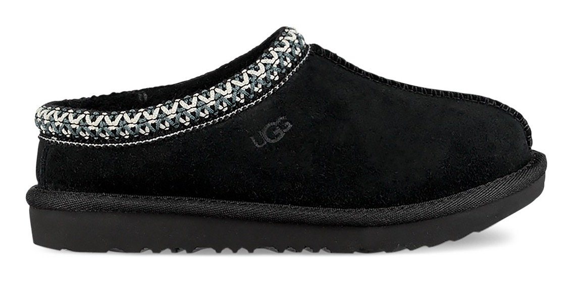 UGG K TASMAN II Hausschuh, Plateau Clog, Mule, Pantoffel mit Ethno-Muster – Bild 4 von 5