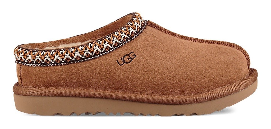 UGG K TASMAN II Hausschuh, Plateau Clog, Mule, Pantoffel mit Lammwolle – Bild 4 von 5