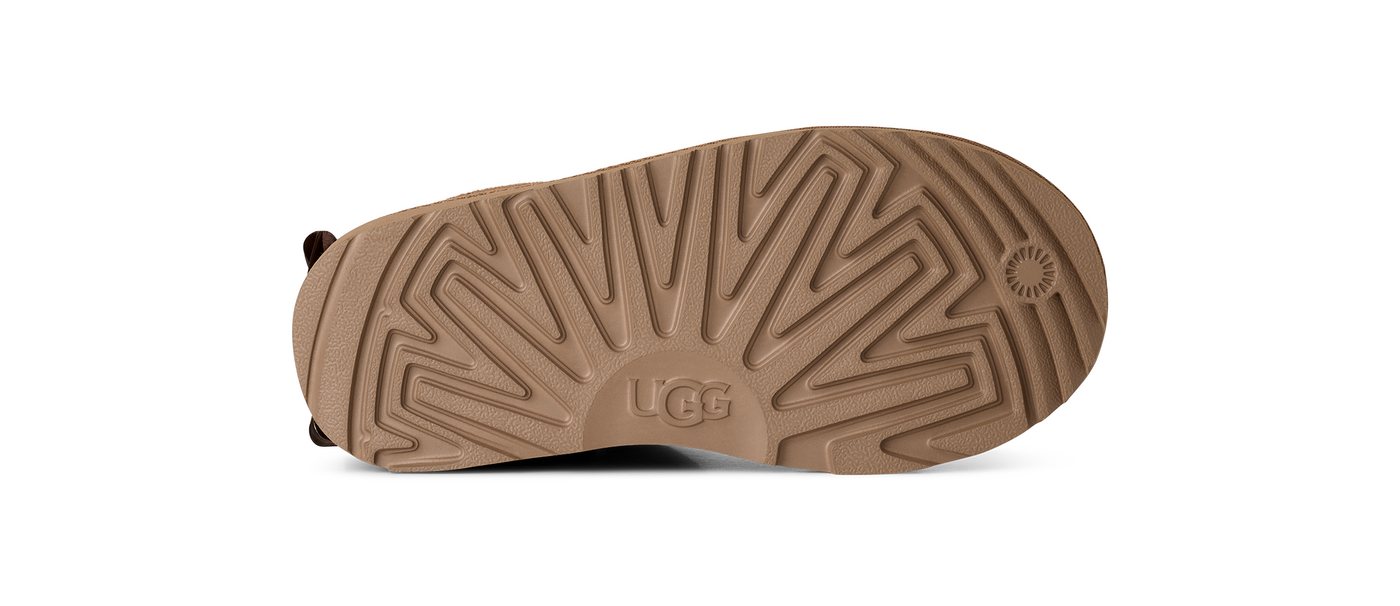 UGG K ULTRA MINI BAILEY BOW Schlupfboots Winterboots mit kurzem Schaft und Ziernähten – Bild 4 von 5