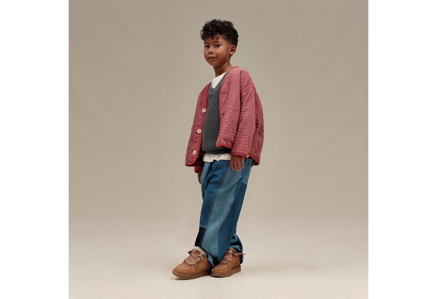 UGG LOWMEL Sneaker Kinderschuh, Halbschuh, Schnürschuh mit weichem Fußbett – Bild 2 von 5