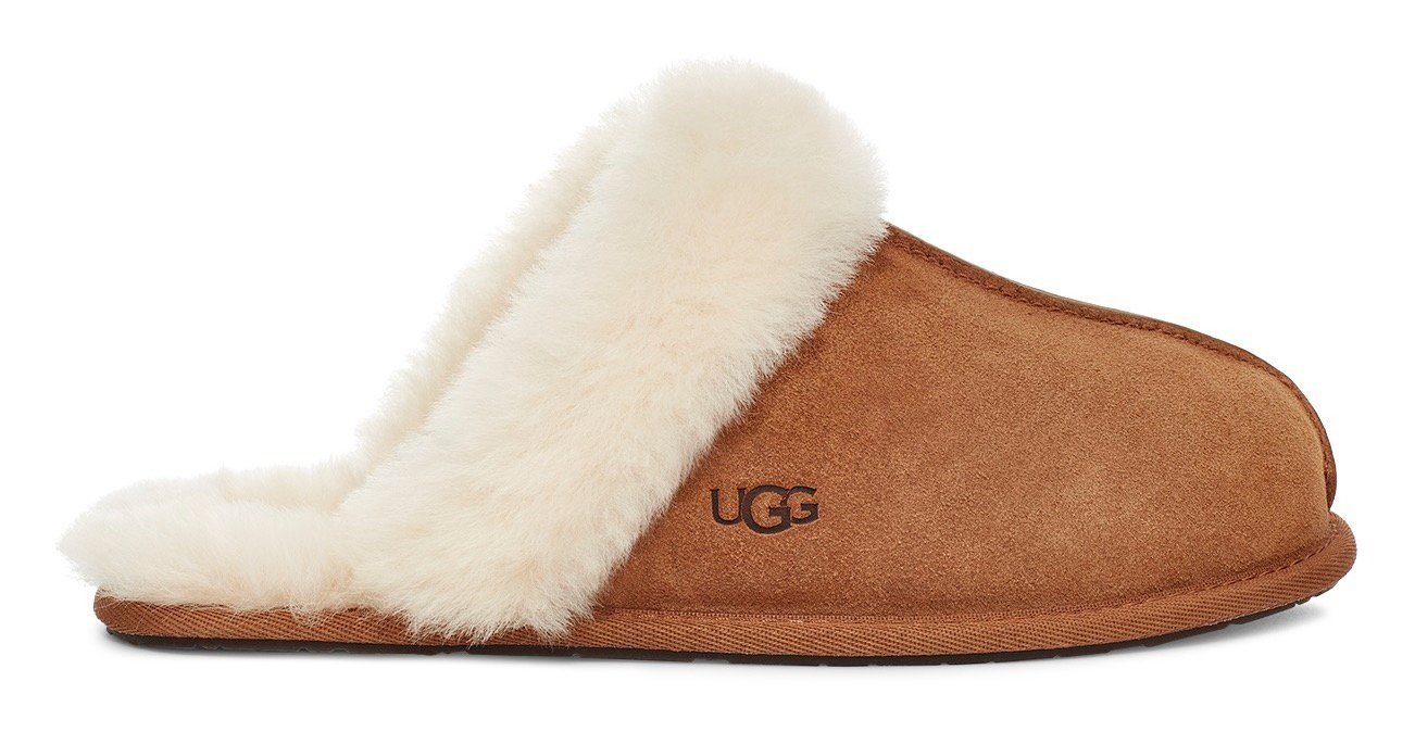 UGG Scuffette II Hausschuh Homeslippers, Hausschuh mit kuscheligem Fellimitat-Kragen – Bild 3 von 5