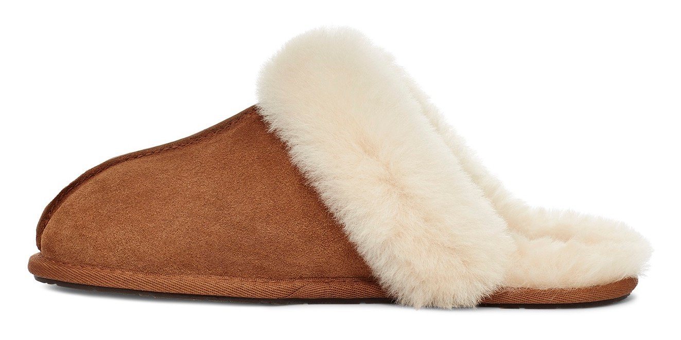 UGG Scuffette II Hausschuh Homeslippers, Hausschuh mit kuscheligem Fellimitat-Kragen – Bild 4 von 5