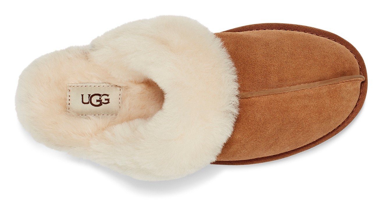 UGG Scuffette II Hausschuh Homeslippers, Hausschuh mit kuscheligem Fellimitat-Kragen – Bild 5 von 5