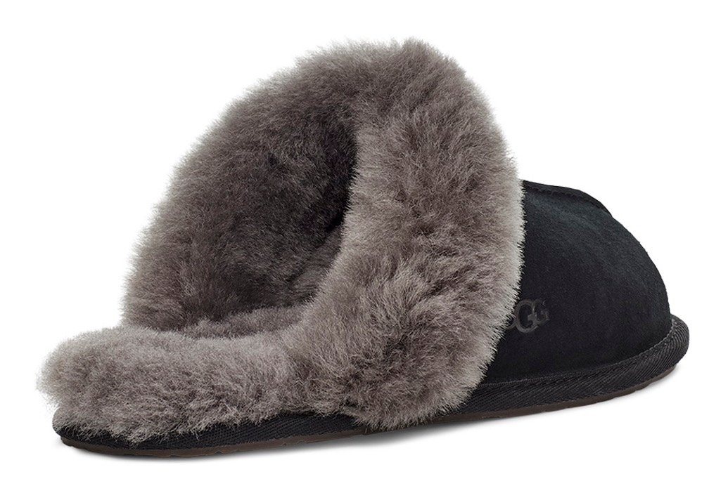 UGG Scuffette II Hausschuh Homeslippers, Hausschuh mit kuscheligem Fellimitat-Kragen – Bild 3 von 5